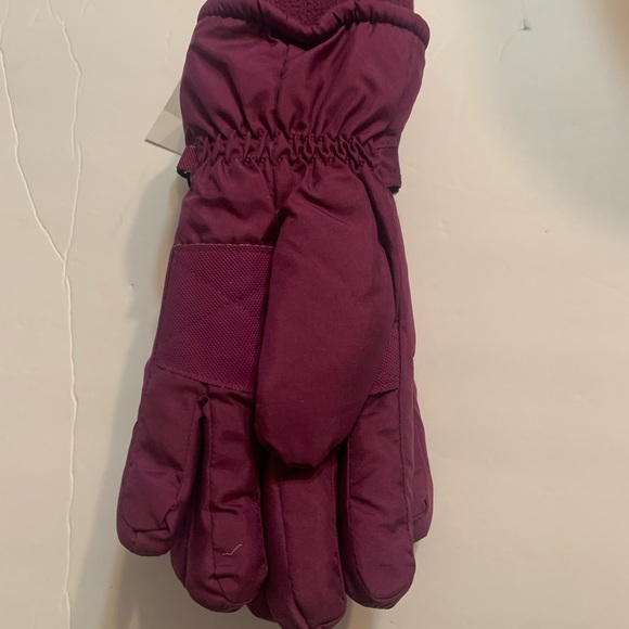 Ski Gloves New Purple Women’s L/XL Polar Express 100% Polyester - Picture 4 of 6